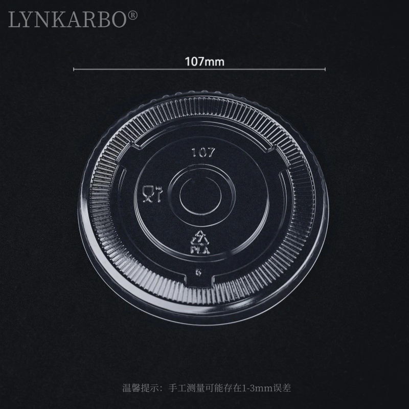 Tapa plana de PLA de 107 mm