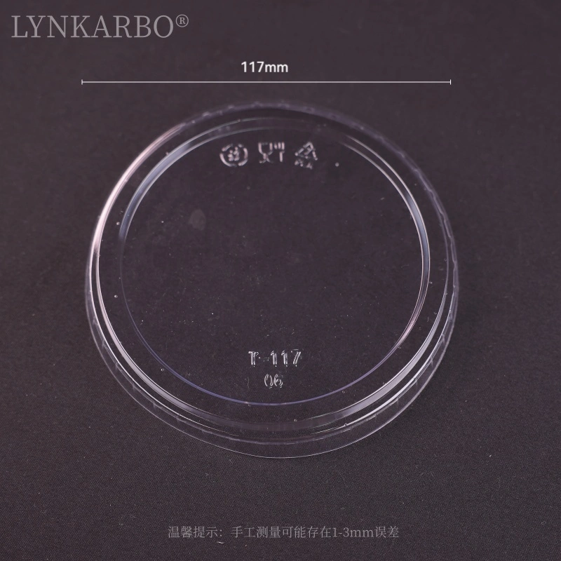 Tapa plana de PLA de 117 mm