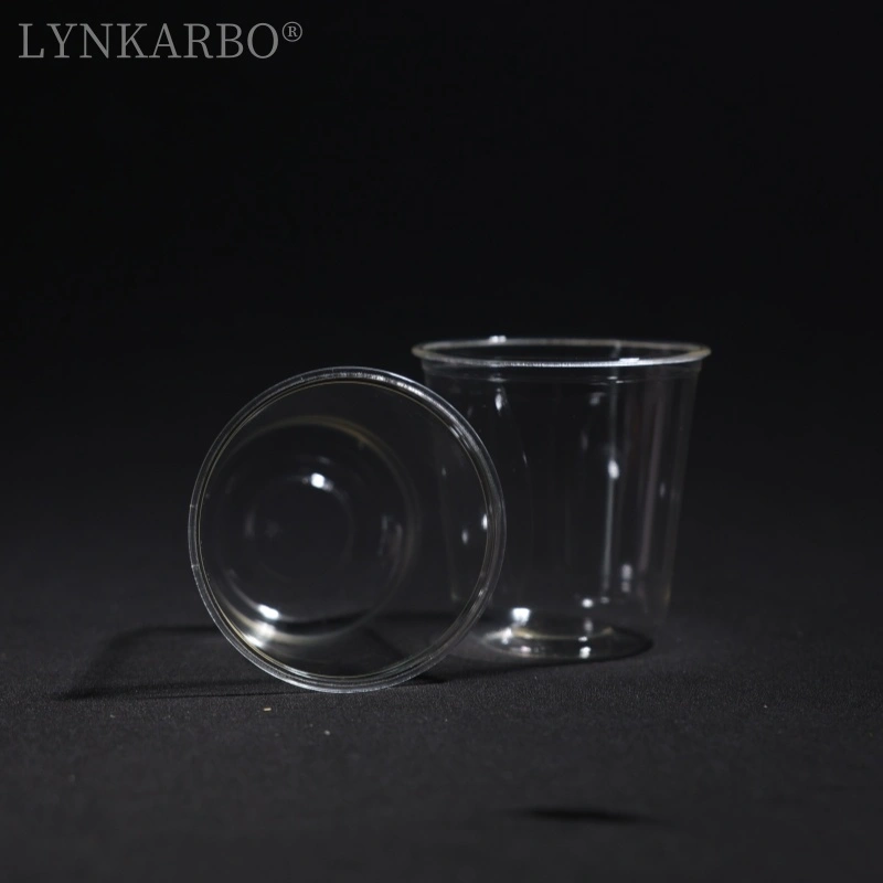 Vaso en forma de U de PLA de 89 mm y 360 ml