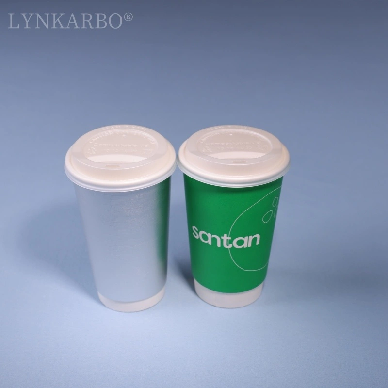 Cpla 90mm Direct Drinking Natural Color Cup Lid