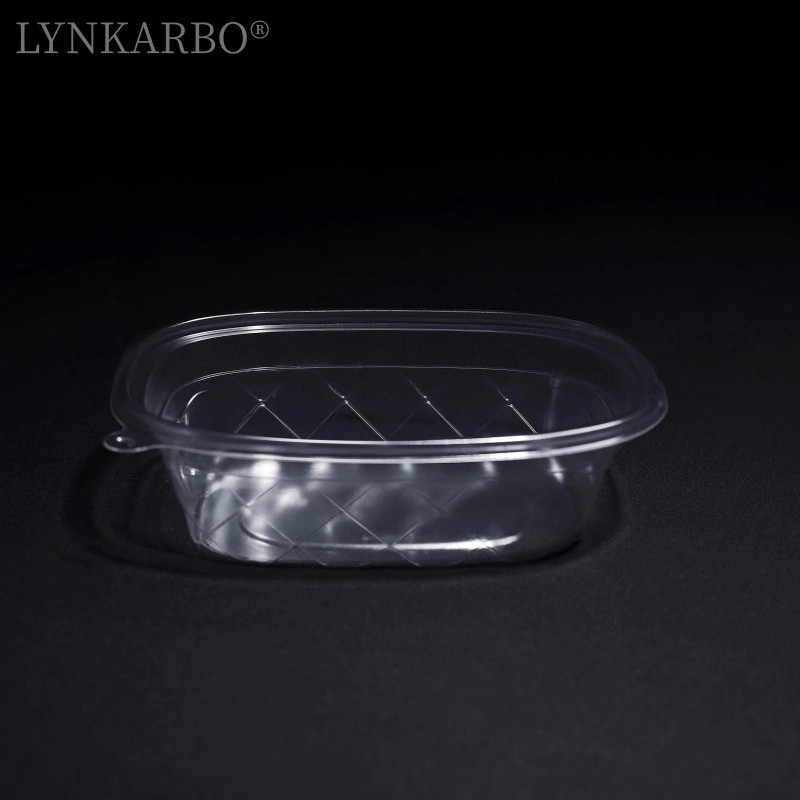 Envase rectangular de PLA para alimentos fríos